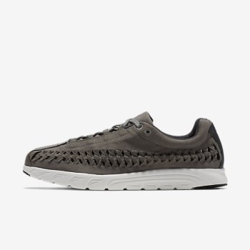 Nike Mayfly Woven - Férfi Utcai Cipő - Szürke/Fehér/Sötét Szürke